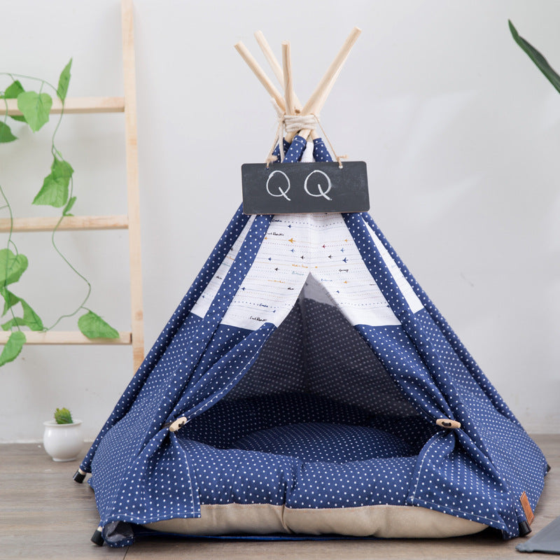 Tente en toile pour petits et moyens chiens