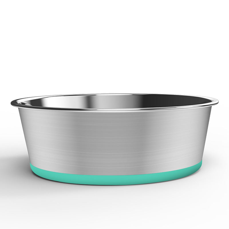 Gamelle antidérapante en inox pour chiens moyens et grands