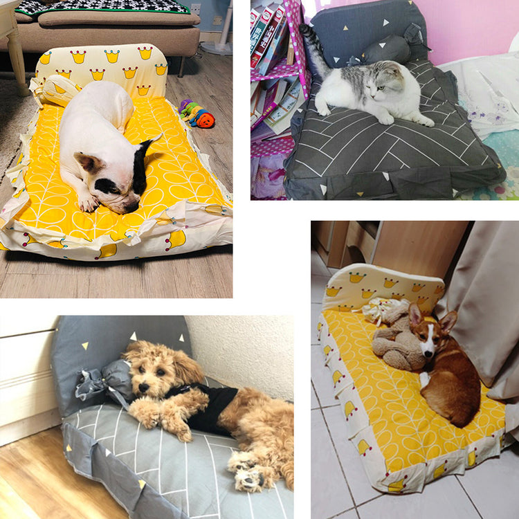 Lit pour animaux de compagnie pour petits chiens et chats, conception lavable