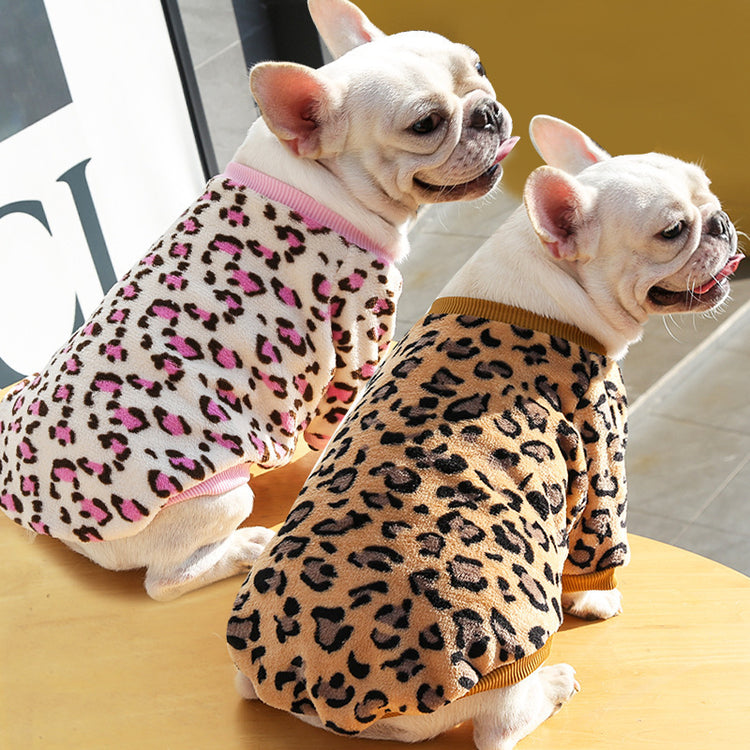 Veste de pyjama chaude automne-hiver pour chiots