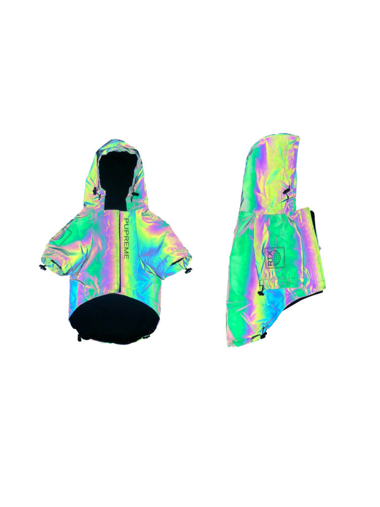 Imperméable réfléchissant pour chien – Corgi, Schnauzer, Bouledogue français