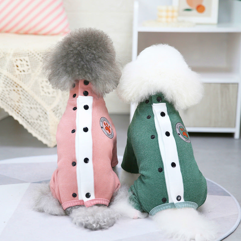 Combinaison d’hiver Teddy pour petit chien
