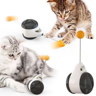 New Wobble Toy for Cats with Treat Dispenser