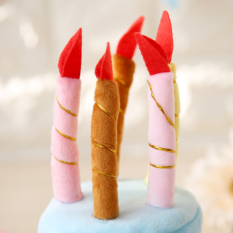 Chapeau gâteau d’anniversaire pour chat – déguisement mignon