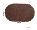 Tapis pour gamelles, antidérapant et lavable pour chats et chiens