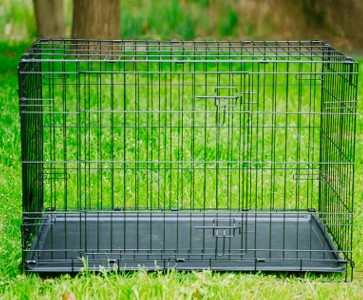 Cage pliante renforcée pour chien avec bac de propreté – toutes tailles