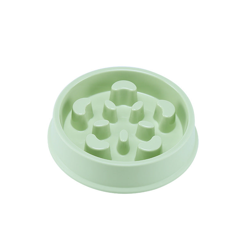 Gamelle puzzle anti-glouton en forme de pétales – antidérapante