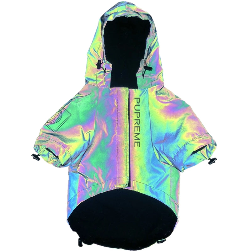 Imperméable réfléchissant pour chien – Corgi, Schnauzer, Bouledogue français