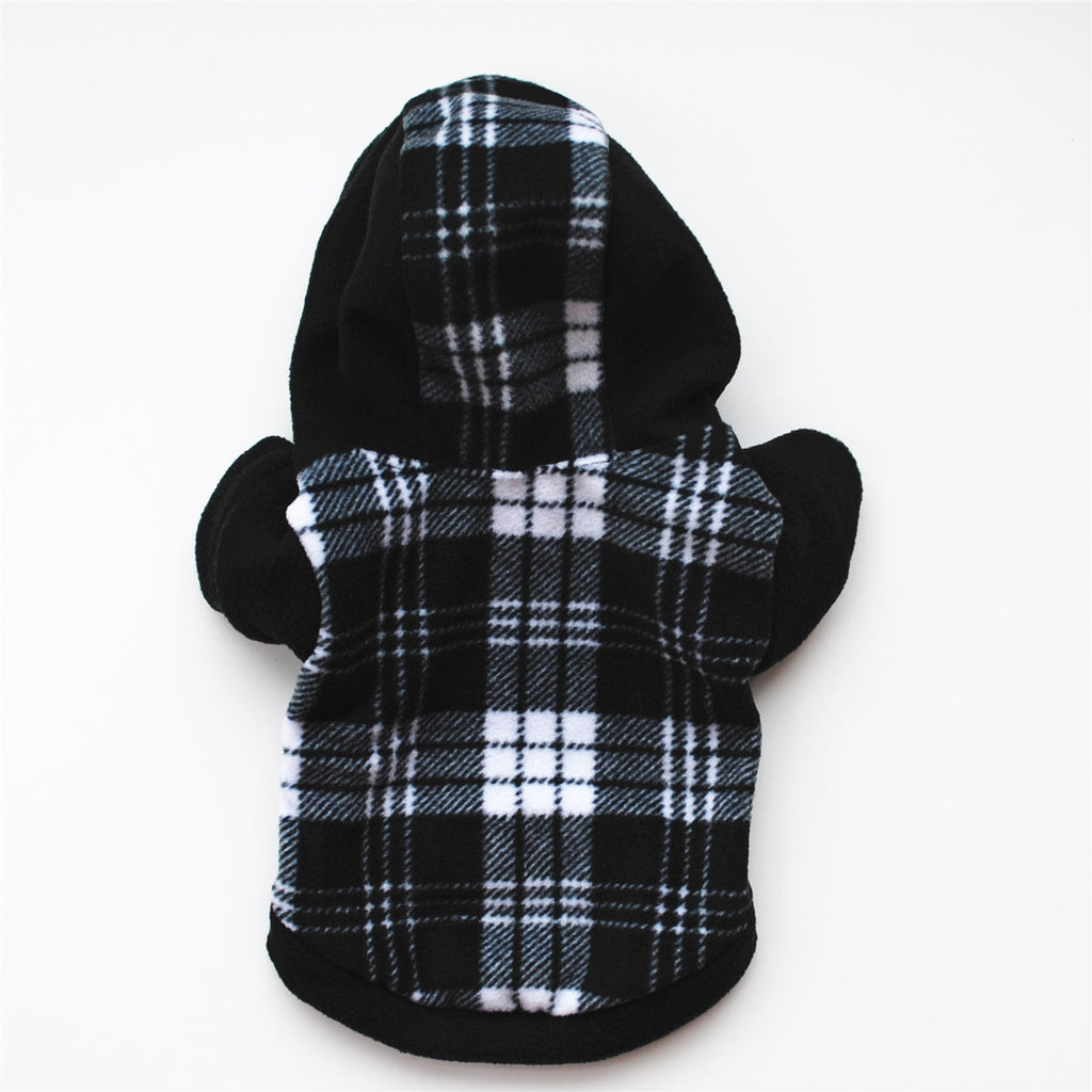 Pull d’hiver à capuche pour chien