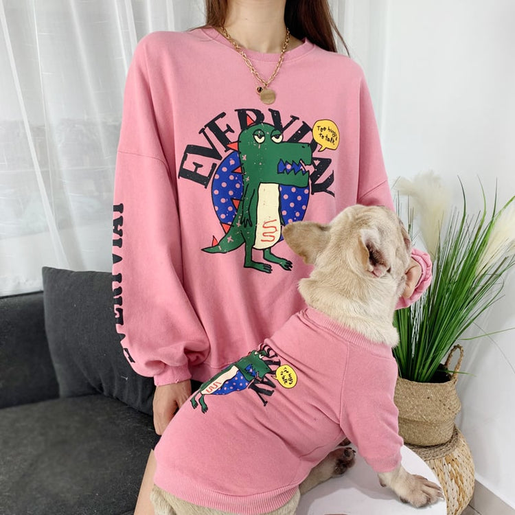 Tenues assorties pour animaux de compagnie et parents-enfants meilleures que Panda Apparel