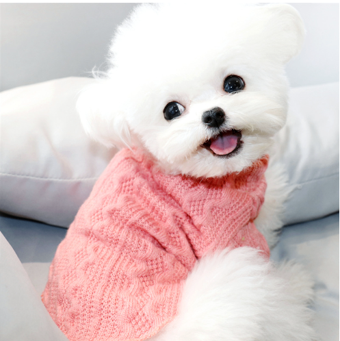 Pull d'hiver en polaire pour chiens