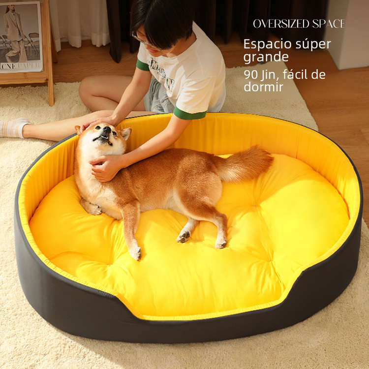 Lit universel pour chien avec housse amovible et lavable