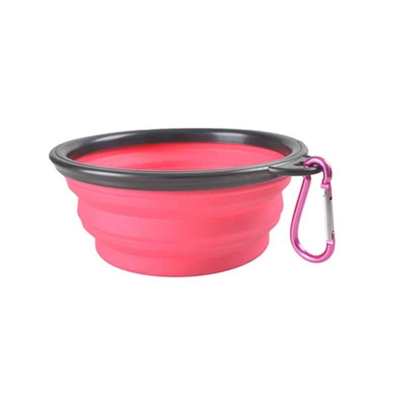 New Foldable Silicone Dog Pet Bowl
