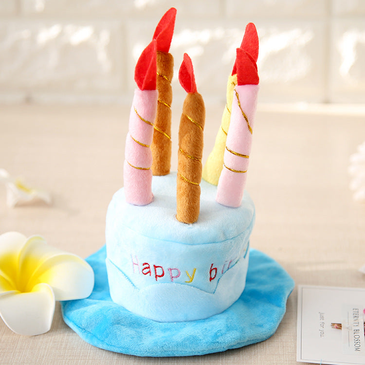 Chapeau gâteau d’anniversaire pour chat – déguisement mignon