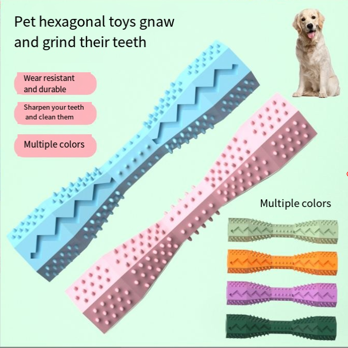 Jouets à mâcher pour chien et brosse à dents pour le nettoyage des dents