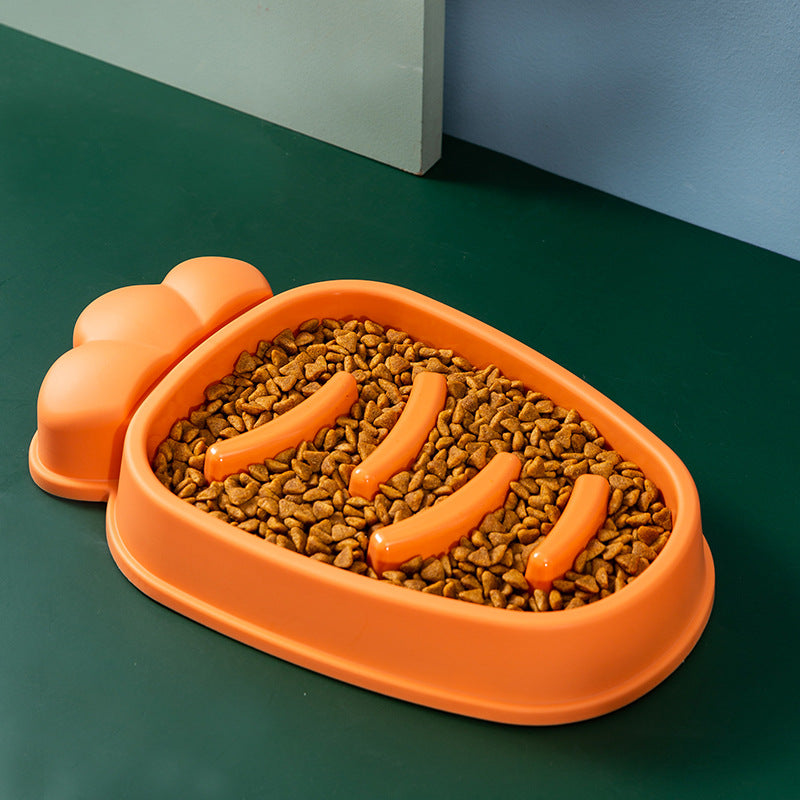 Gamelle anti-glouton pour grand chien – design anti-étouffement
