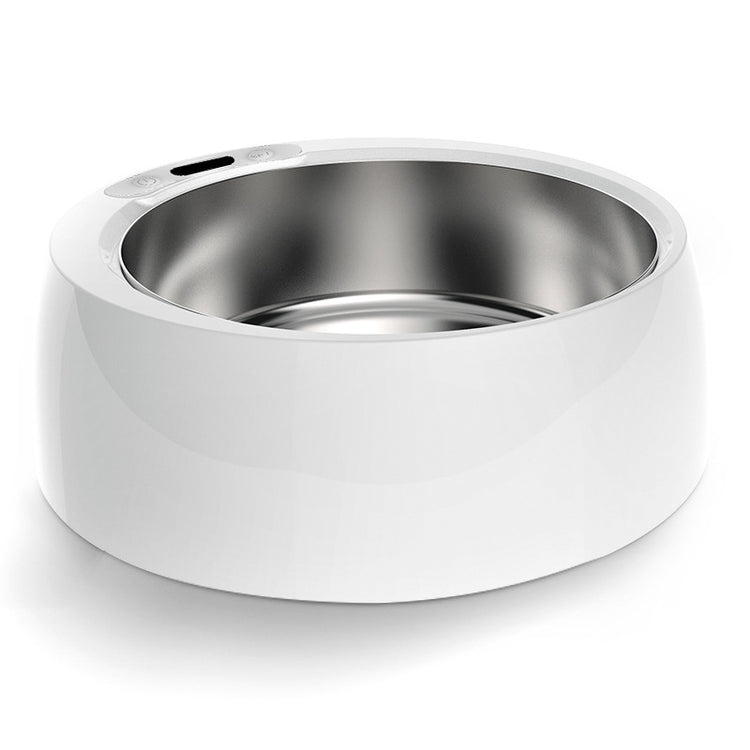 Gamelle chauffante en acier inoxydable pour animaux de compagnie
