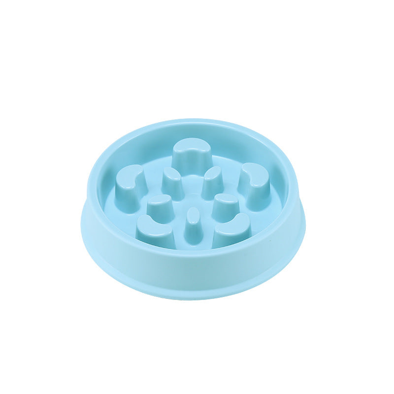 Gamelle puzzle anti-glouton en forme de pétales – antidérapante