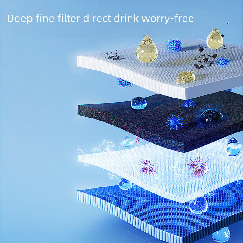 Fontaine à eau sans fil intelligente pour animaux avec bol en inox