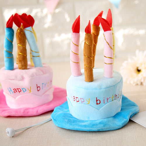 Birthday Cake Hat for Cats