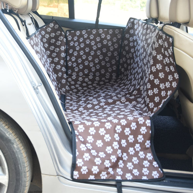 Coussin épais et imperméable pour chien à l'arrière de la voiture