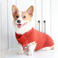 Pull torsadé vintage pour chien